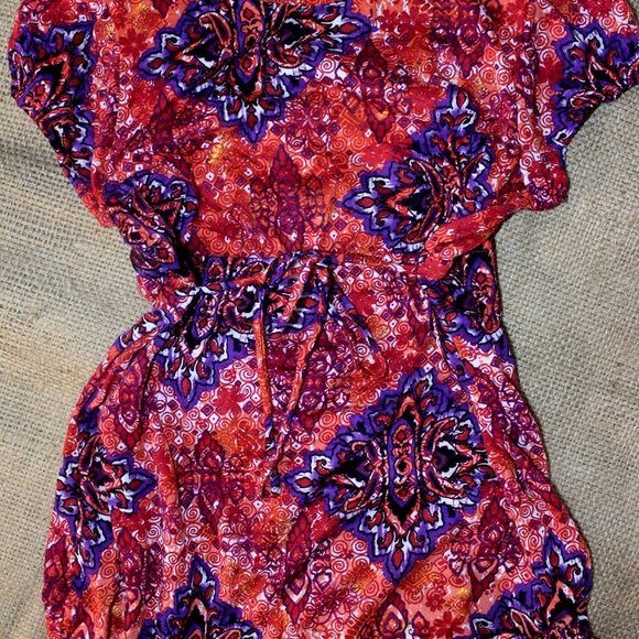 Arizona Jeans Boho Top Asymmetrical Hem - Picture 5 of 6